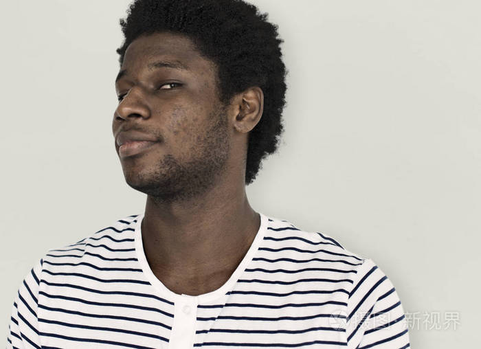 信心的非洲人脸