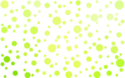 明亮的绿色黄甜甜圈背景，创意设计模板