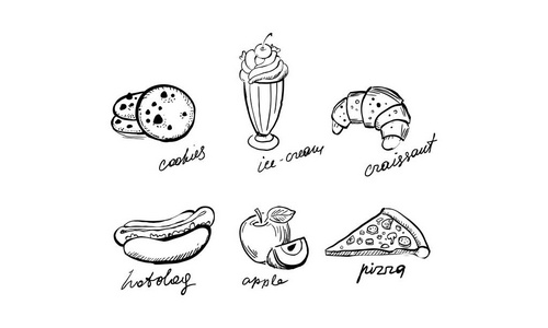 苹果国王饼图片-苹果国王饼素材-苹果国王饼插画-摄图新视界