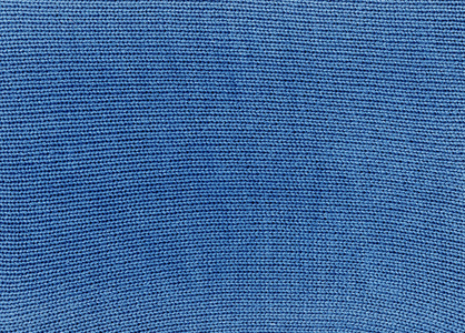 蓝色针织材料的质感