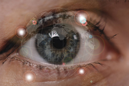 眼睛网络神经元图片