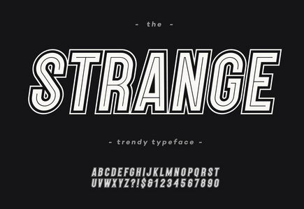 很酷的字体.照片