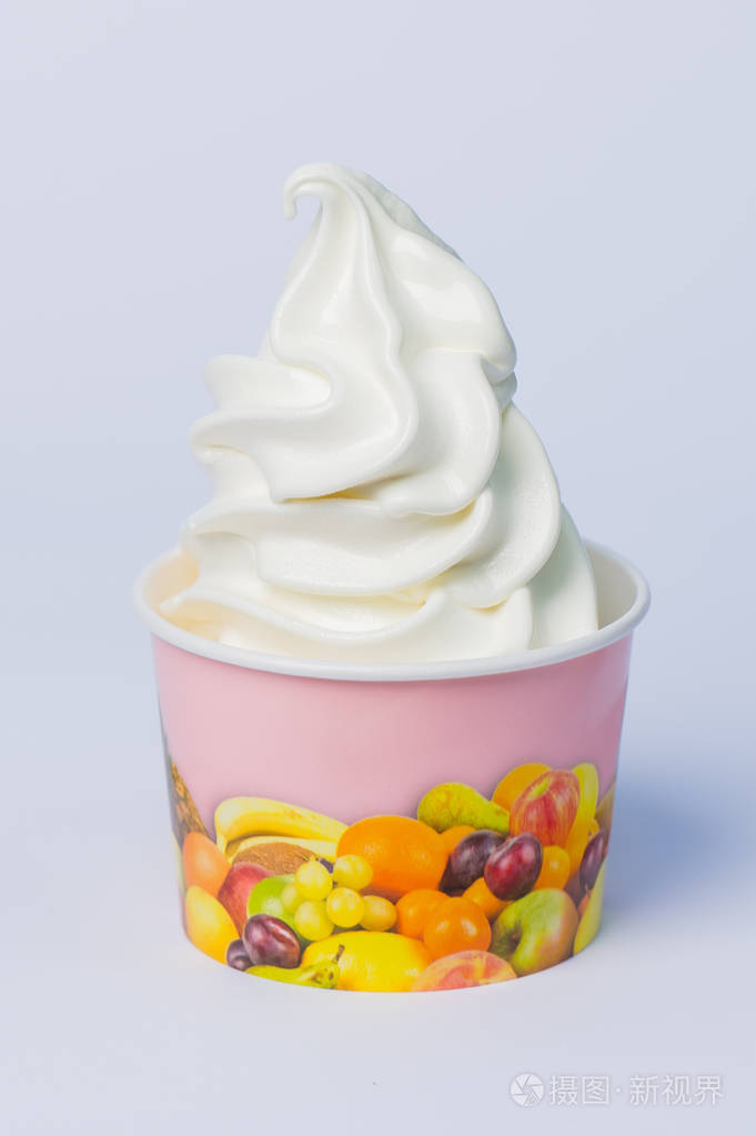 冰淇淋杯照片-正版商用图片0toh3w-摄图新视界