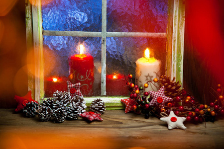 圣诞橱窗装饰, 关闭