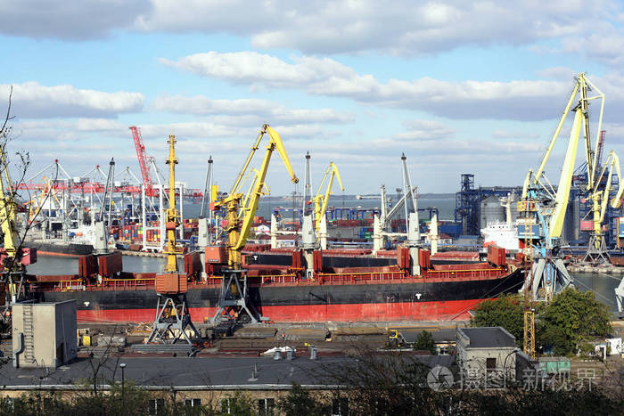 海运港口敖德萨