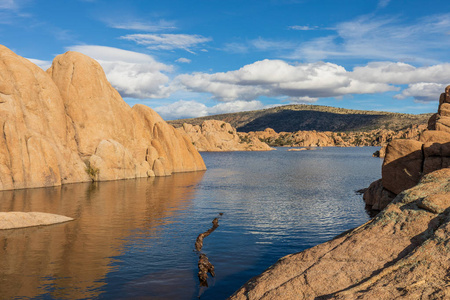 沃森湖普雷斯科特亚利桑那州的山水风景