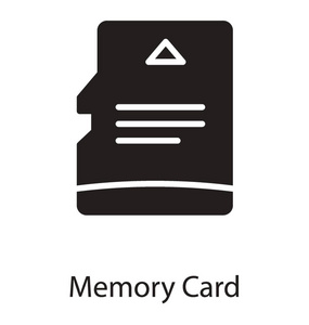 描述内存卡的存储设备图标图片