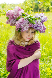 丁香花园里的女孩