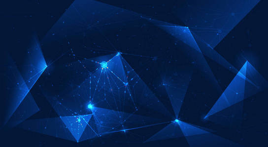 科技背景深蓝图片
