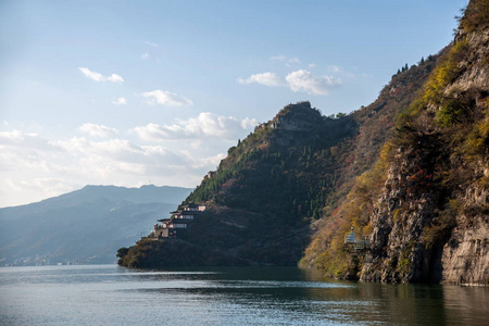 长江三峡瞿塘峡峡谷图片