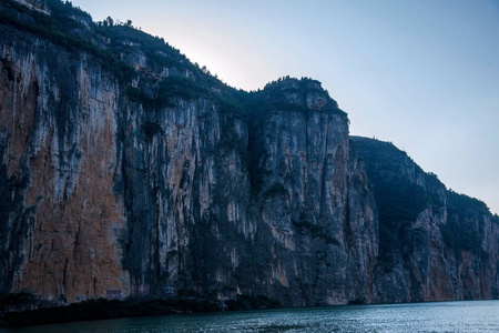 长江三峡瞿塘峡峡谷图片