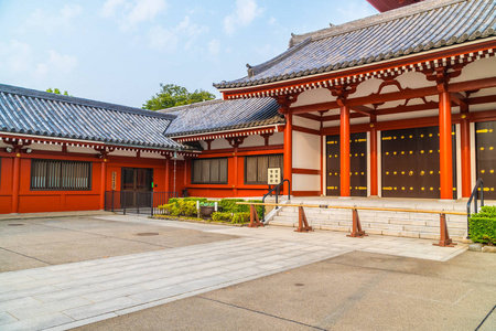 美丽的建筑建筑浅草寺寺是日本东京浅草地区著名的旅游景点