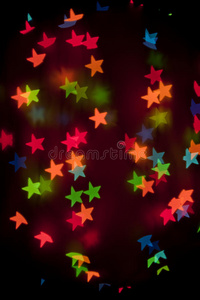 多彩明亮的波克壁纸星星