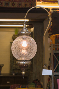 阿拉伯语的灯具，东方传统纪念品