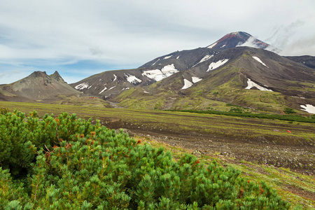 干河沿岸至阿瓦恰组在堪察加半岛火山路