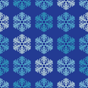 无缝的矢量背景与装饰雪花。祝你冬季快乐可用于墙纸纺织品邀请卡包装网页背景