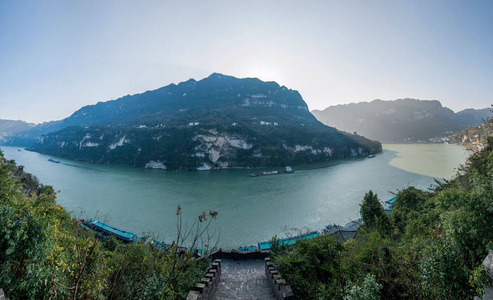 湖北夷陵长江三三峡灯影峡图片