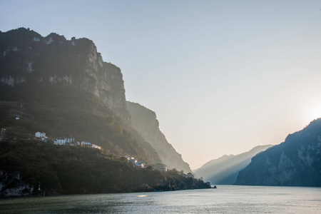 湖北夷陵长江三三峡灯影峡图片