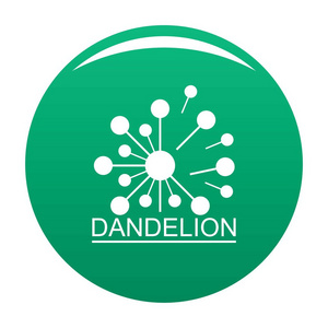 蒲公英矢量图标图片