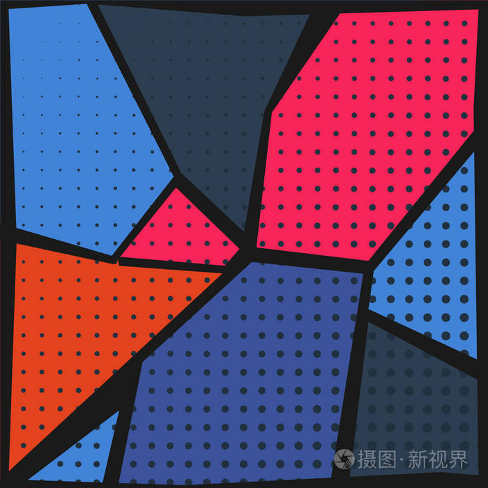 波普艺术风格背景