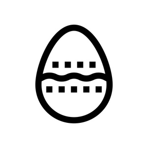 复活节彩蛋迷你线 图标