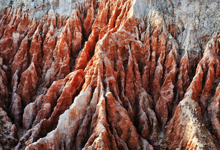 自然背景和纹理。阿尔加维岩石形成, 惊人的目的地在葡萄牙和所有季节吸引了世界上的许多游客