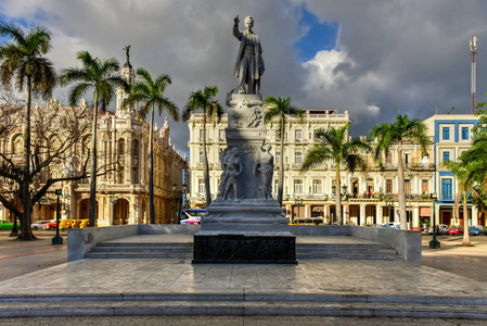 何塞  马蒂纪念碑哈瓦那古巴