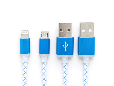 Usb 充电电缆，用于智能手机和平板电脑