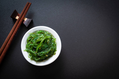 海藻沙拉日本料理风格