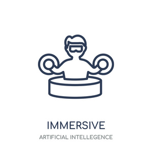 沉浸式图标.从人工智能收藏看沉浸式线性符号设计照片