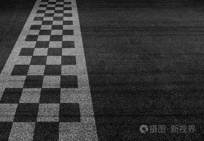 起点和终点线赛车背景顶视图照片-正版商用图片0ttx5t-摄图新视界