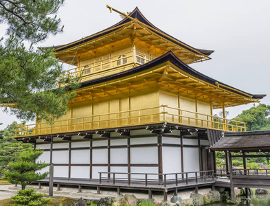 金阁，日本传统园林 Miromachi 禅寺