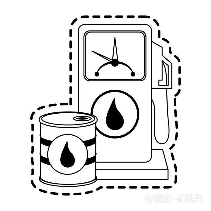 石油工业图标插画-正版商用图片0tu75v-摄图新视界