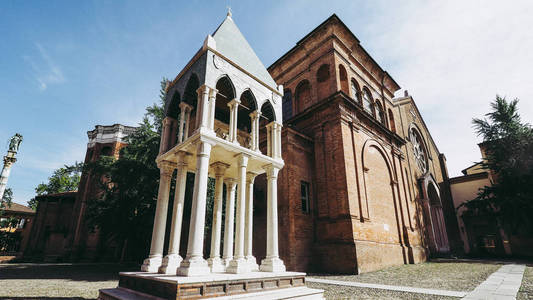 教会的圣多米尼克在博洛尼亚，意大利