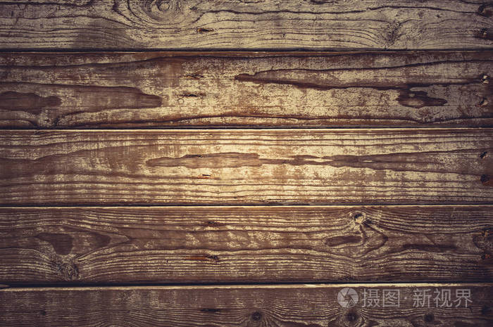 由木板制成的破旧木地板的质地, 特写, 破烂的背景