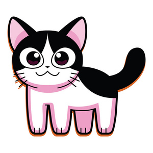 猫咪动漫照片图片