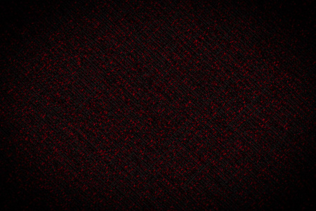 黑色的红色织物纹理。抽象背景, 空模板