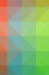 抽象低聚绿色黄色绿色和红色垂直背景的例证