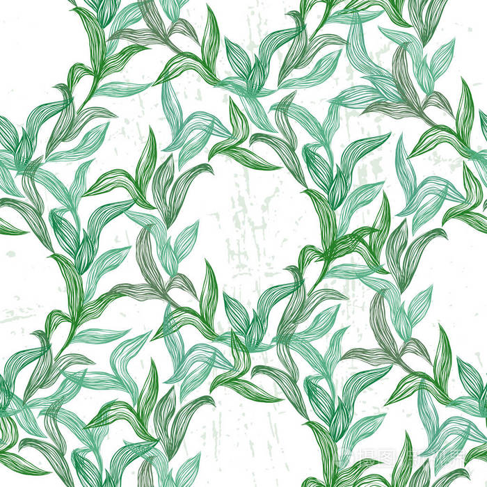 无缝模式与绿线叶
