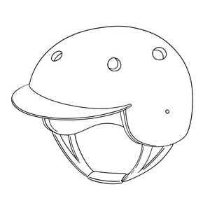 自行车头向量集的自行车头盔照片