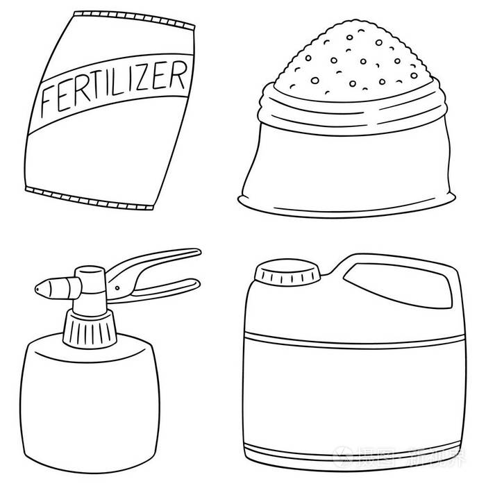 向量集的肥料插画-正版商用图片0tvy0d-摄图新视界