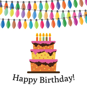 生日庆祝甜点蛋糕