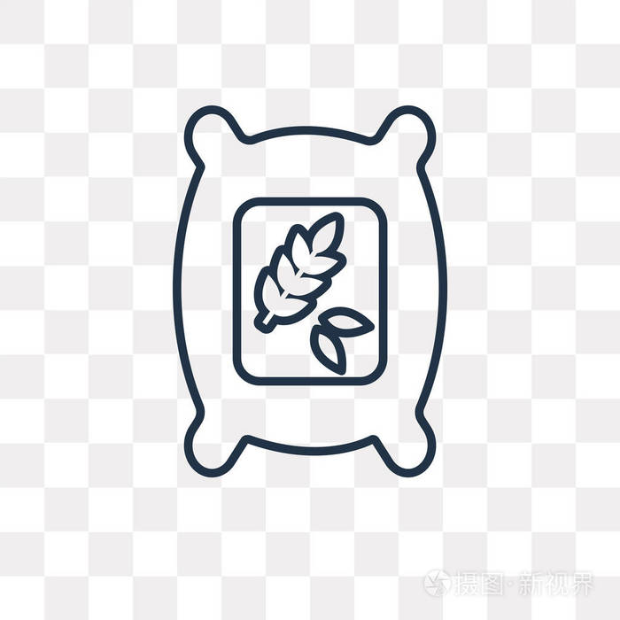 摄图新视界 插画 标志,符号 肥料向量轮廓图标隔离在透明背景, 高质量