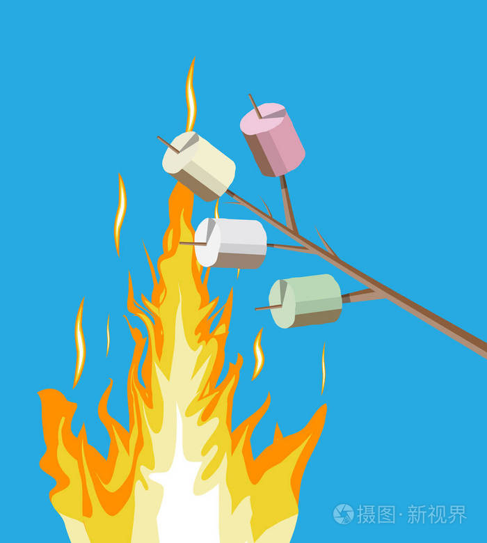 日志和火插画-正版商用图片0twr47-摄图新视界