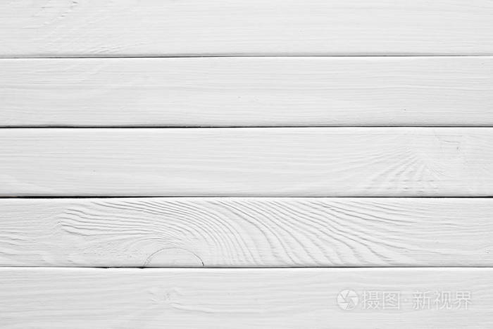 老式的白色木板作为纹理和背景