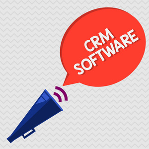 概念手写显示 Crm 软件。商业照片展示客户关系 analysisagement 用于与客户接洽