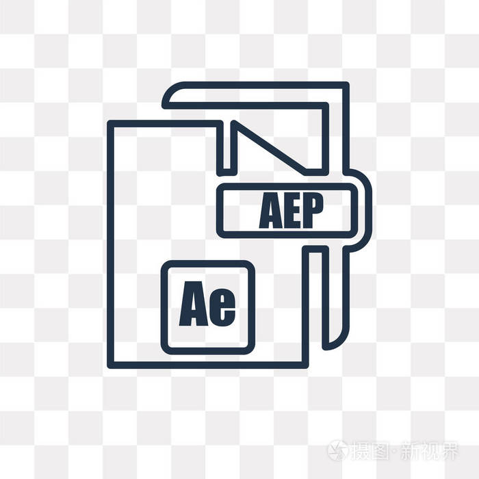 在透明背景上隔离的ae 矢量轮廓图标 高质量的线性艾透明概念可用于网络和移动插画 正版商用图片0tx0ix 摄图新视界 在透明背景上隔离的ae 矢量轮廓图标 高质量的线性艾透明概念可用于网络和移动插画 正版商用图片0tx0ix 摄图新视界