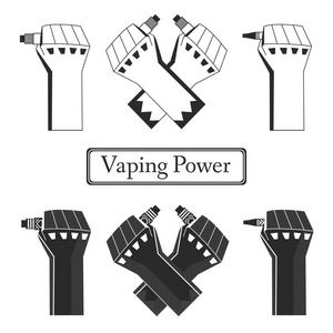 单色 vape 电源拳头