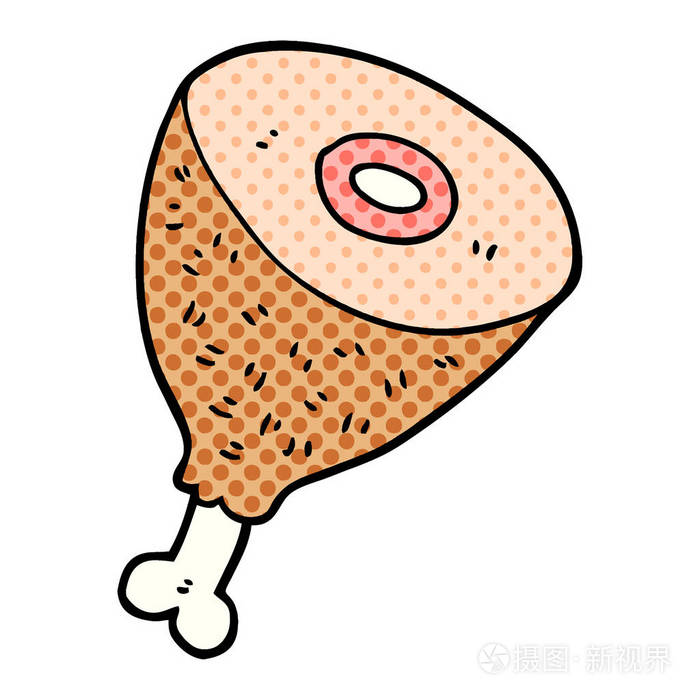 动画片涂鸦熟肉
