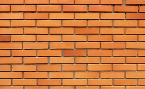 纹理的橙色砖墙